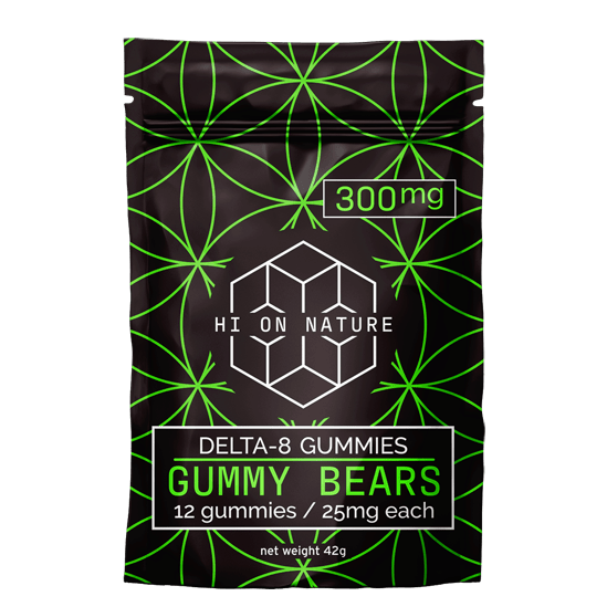 Hi On Nature Delta-8 Gummies - 300MG