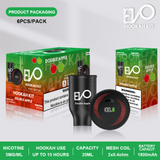 Evo Hookah Kit Mesh Coil Rechargeable - 5MG/ML