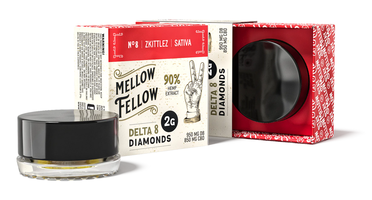 Mellow Fellow Delta 8 Diamonds - 2G