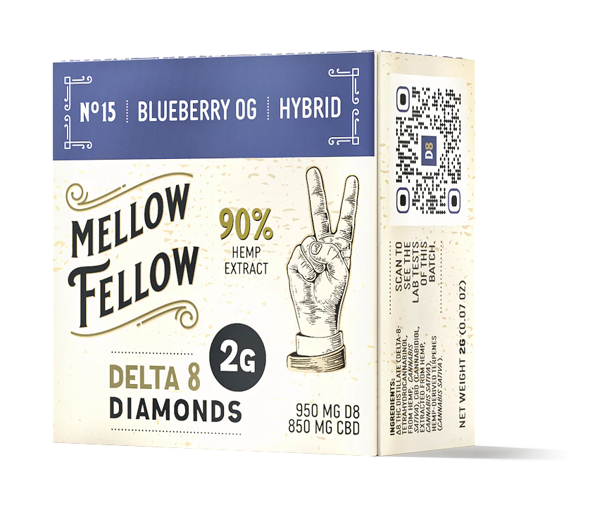 Mellow Fellow Delta 8 Diamonds - 2G