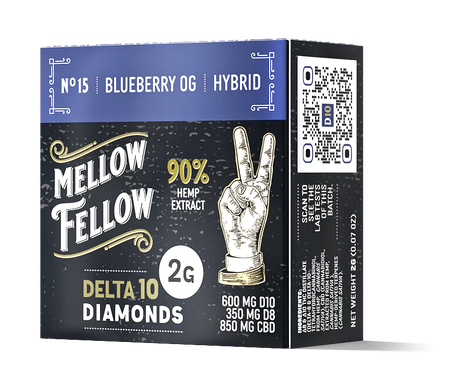 Mellow Fellow Delta 10 Diamonds - 2G