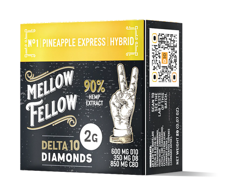 Mellow Fellow Delta 10 Diamonds - 2G