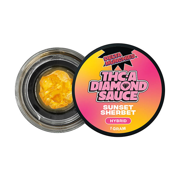 Delta Munchies Live Resin THC-A Diamond Sauce - 1g