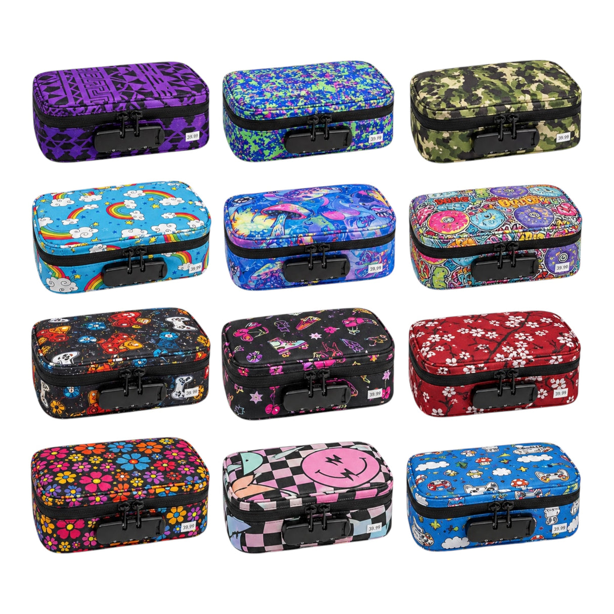 Smell Proof Lockable Storage Case