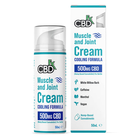 CBDfx Muscle and Joint Cream Cooling Formula