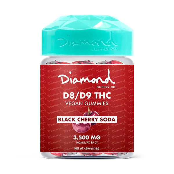 Urb Diamond Supply Co. D8/D9 THC Vegan Gummies- 3,500MG