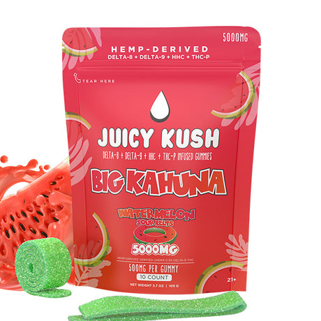 Juicy Kush Big Kahuna Gummy’s - 5000MG