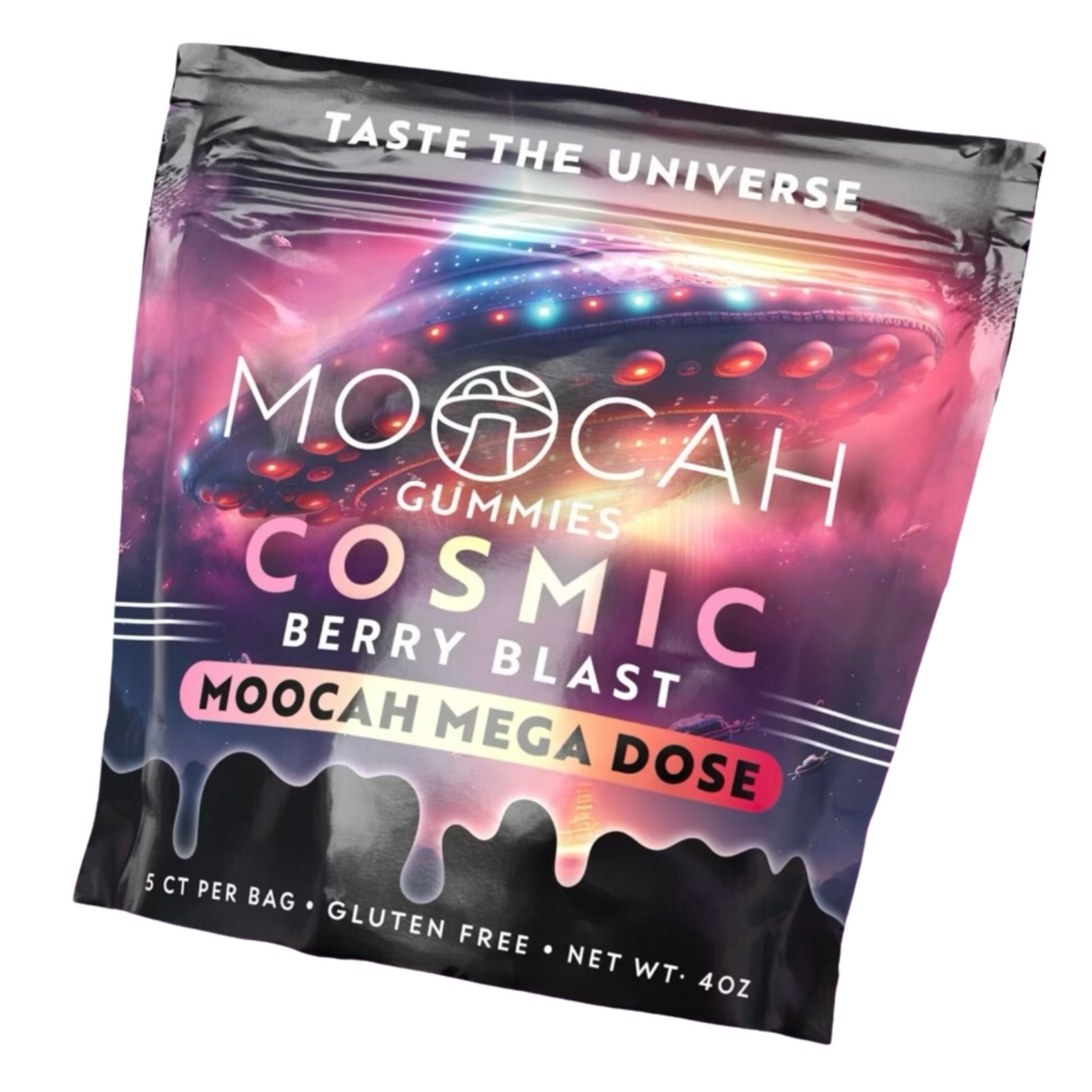 Moocah Gummies 5ct Per Bag 4oz