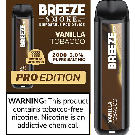 Breeze Pro Vape Disposable - 2k Puffs