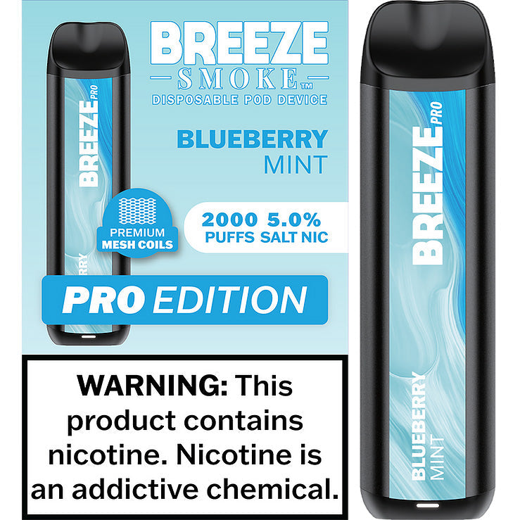 Breeze Pro Vape Disposable - 2k Puffs