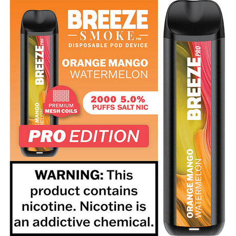 Breeze Pro Vape Disposable - 2k Puffs