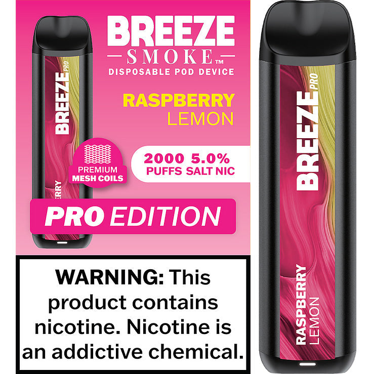 Breeze Pro Vape Disposable - 2k Puffs