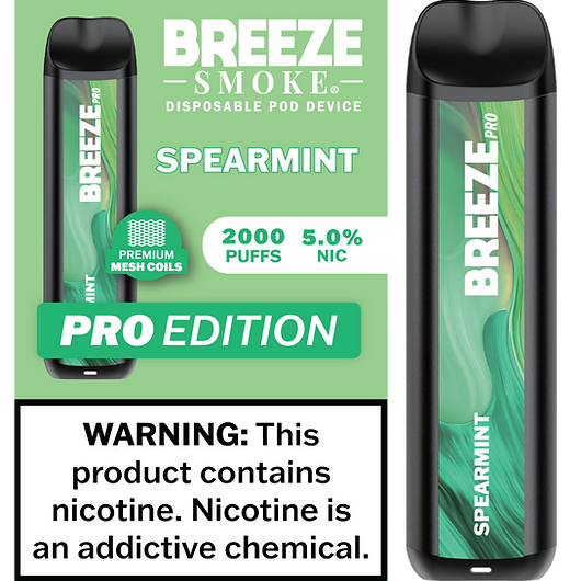 Breeze Pro Vape Disposable - 2k Puffs