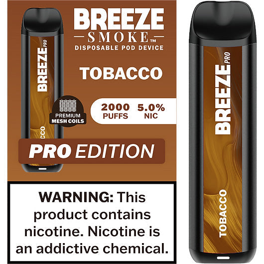 Breeze Pro Vape Disposable - 2k Puffs