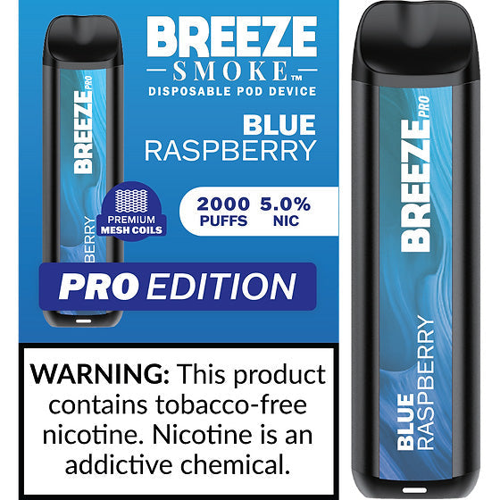 Breeze Pro Vape Disposable - 2k Puffs