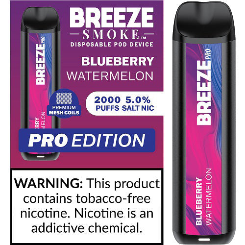 Breeze Pro Vape Disposable - 2k Puffs