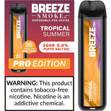 Breeze Pro Vape Disposable - 2k Puffs