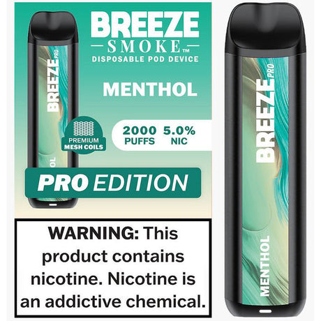 Breeze Pro Vape Disposable - 2k Puffs