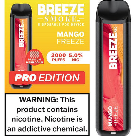 Breeze Pro Vape Disposable - 2k Puffs