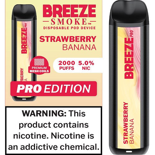 Breeze Pro Vape Disposable - 2k Puffs