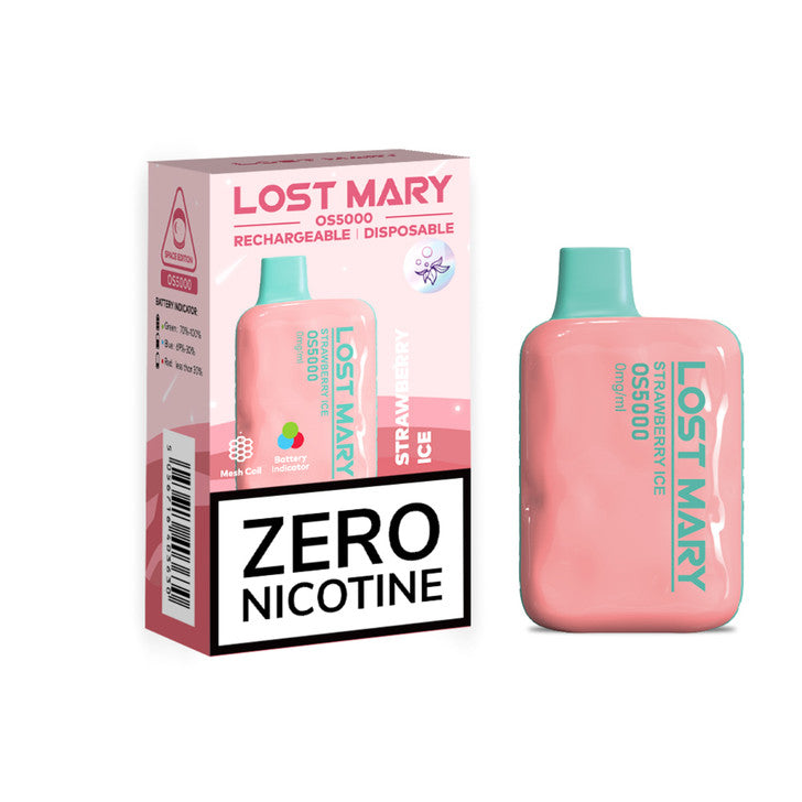 Lost Marry OS5000 Zero Nicotine Vape Disposable - 5k Puffs