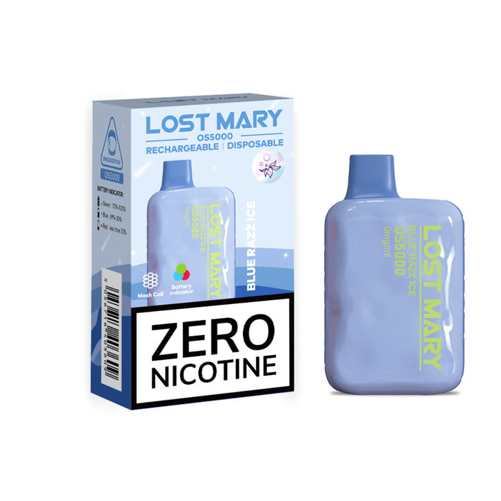 Lost Marry OS5000 Zero Nicotine Vape Disposable - 5k Puffs