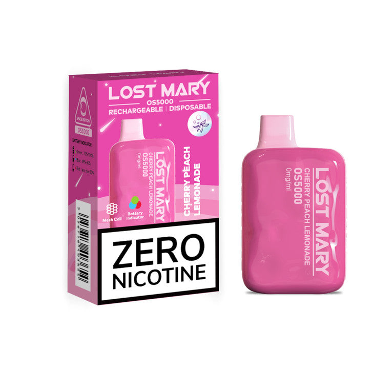 Lost Marry OS5000 Zero Nicotine Vape Disposable - 5k Puffs