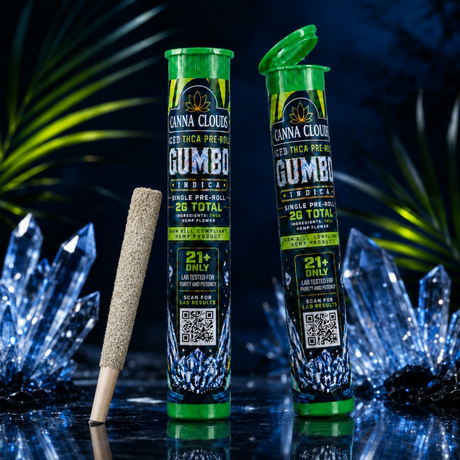 Canna Clouds Diamond THC-A Pre-Rolls - 2g
