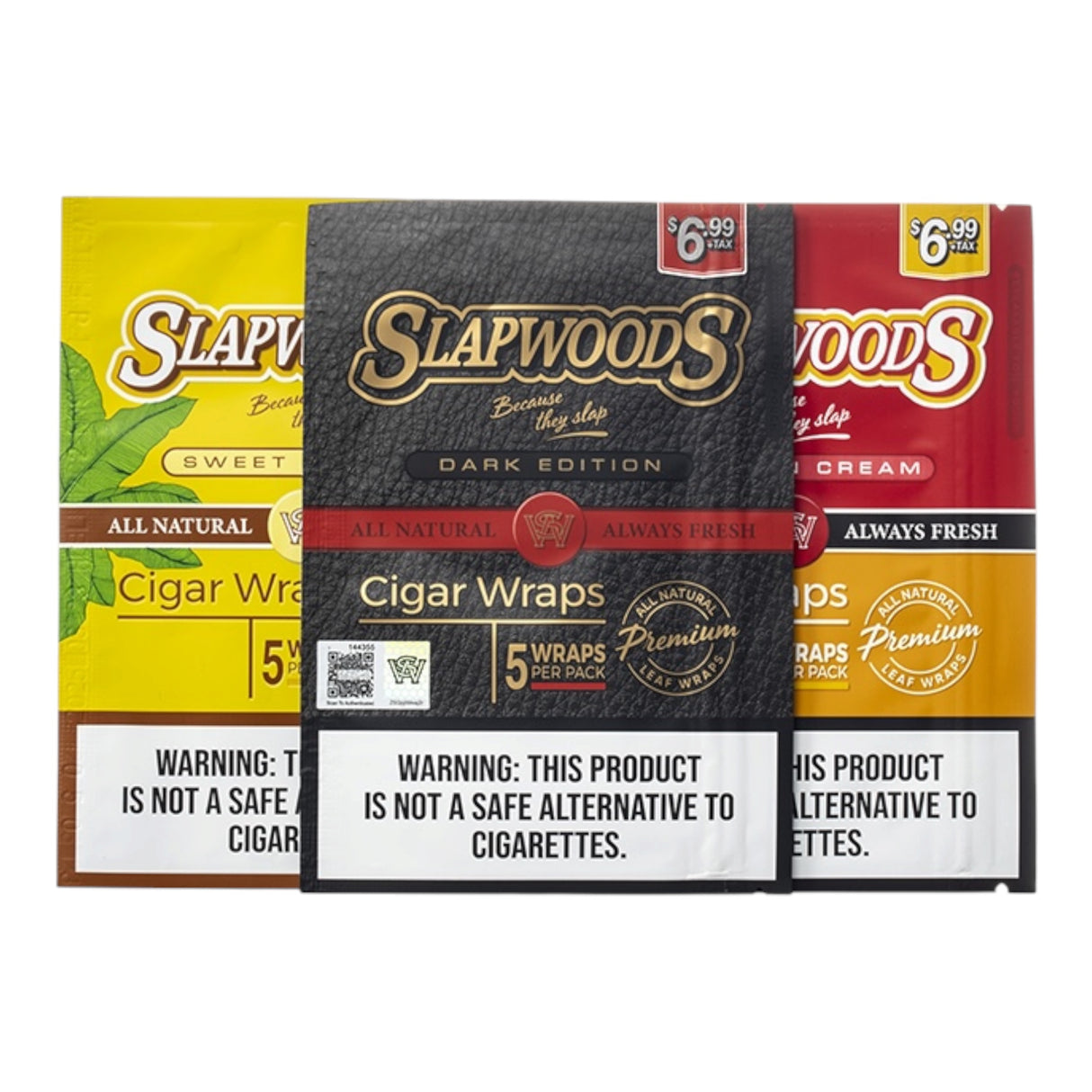 SlapWoods All Natural Cigar Wraps