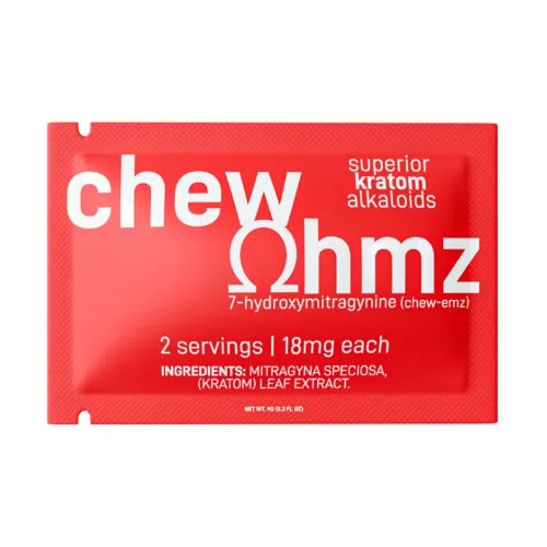 Chew OHMZ Kratom 7-Hydroxymitragynine Gummies
