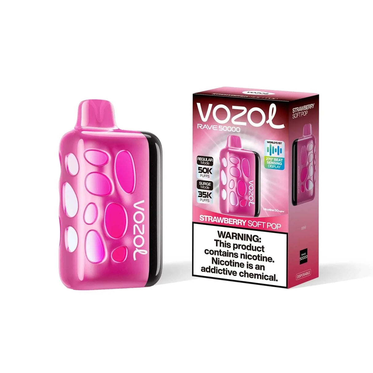 Vozol Rave Vape Disposable - 50,000 Puffs