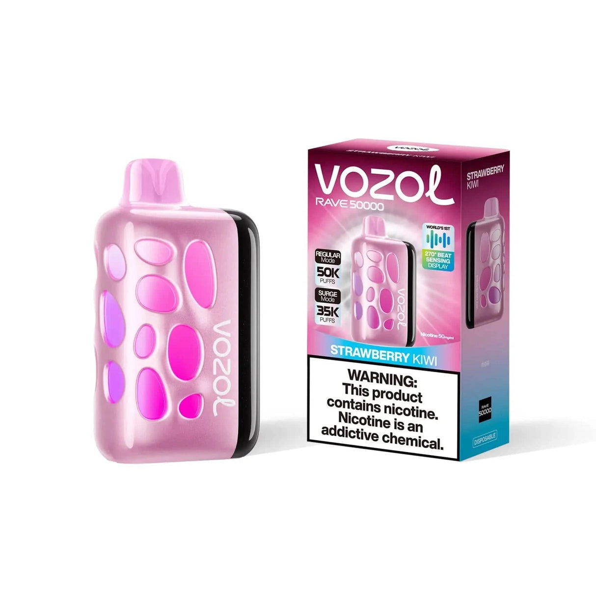Vozol Rave Vape Disposable - 50,000 Puffs