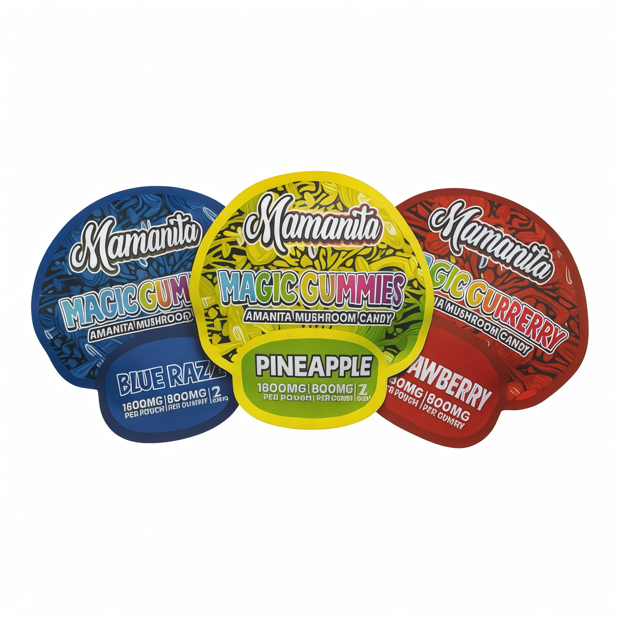 Mamanita Magic Vegan Gummies - 1,600mg