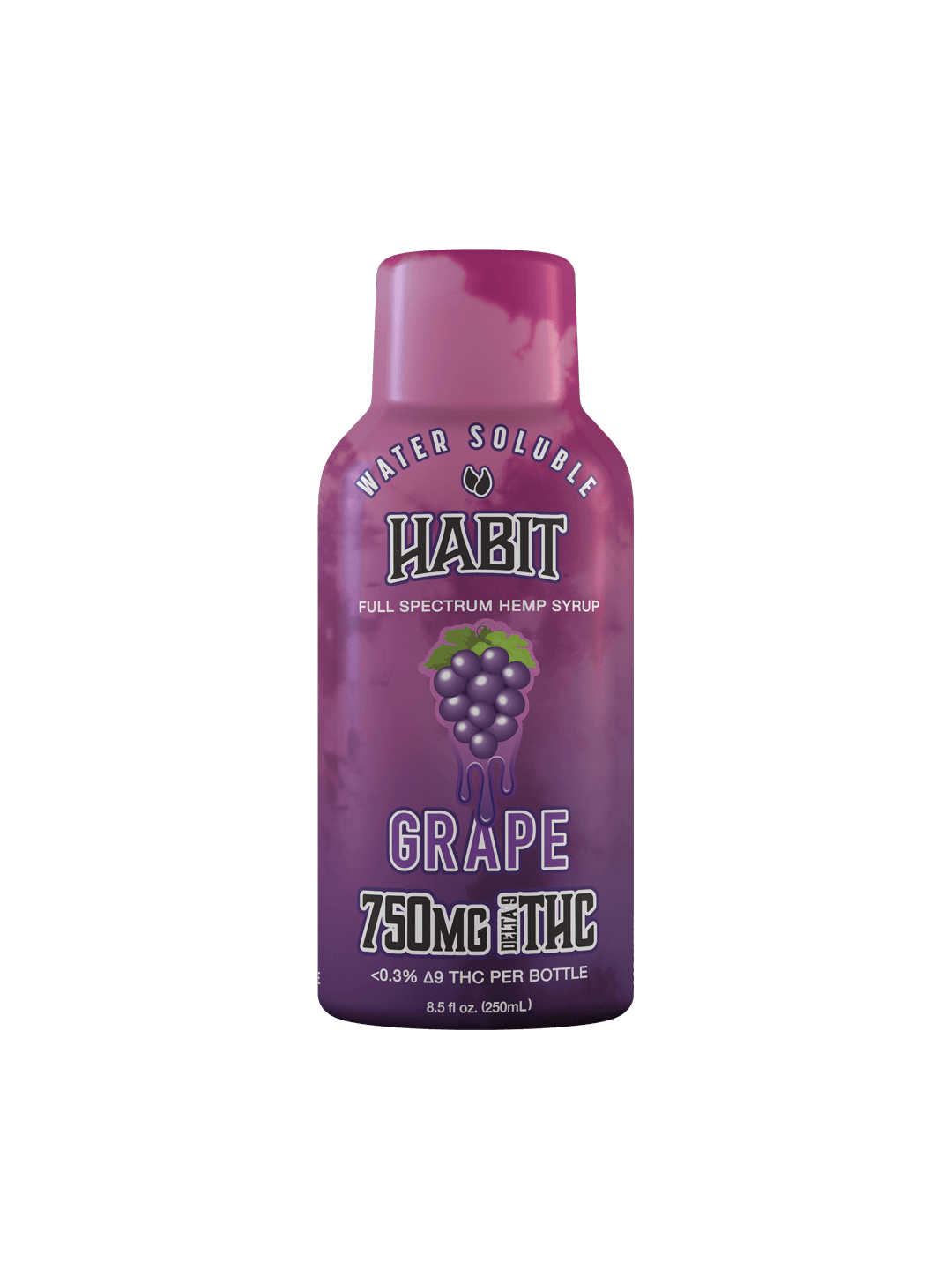 Habit Full Spectrum Delta-9 Hemp Syrup - 750mg