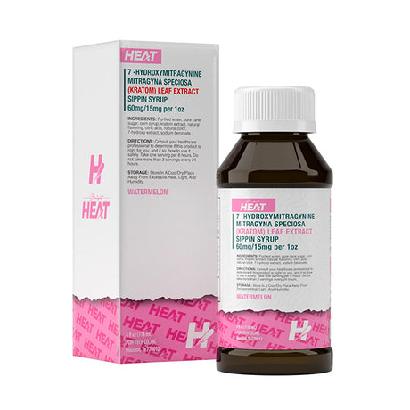 Straight Heat 7OH Sippin Syrup - 4oz