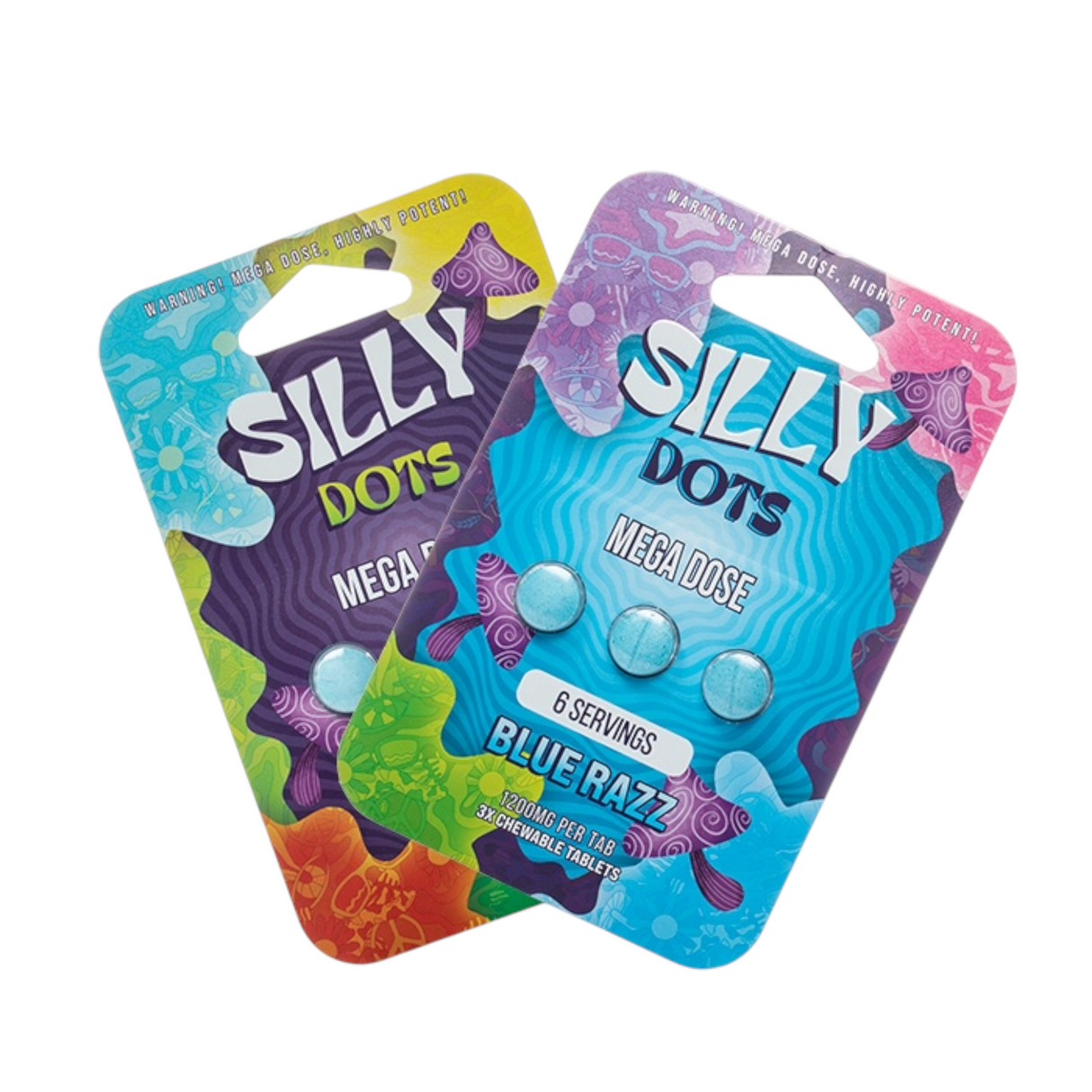 Silly Dots Mega Dose Chewable Tablets - 3,600mg