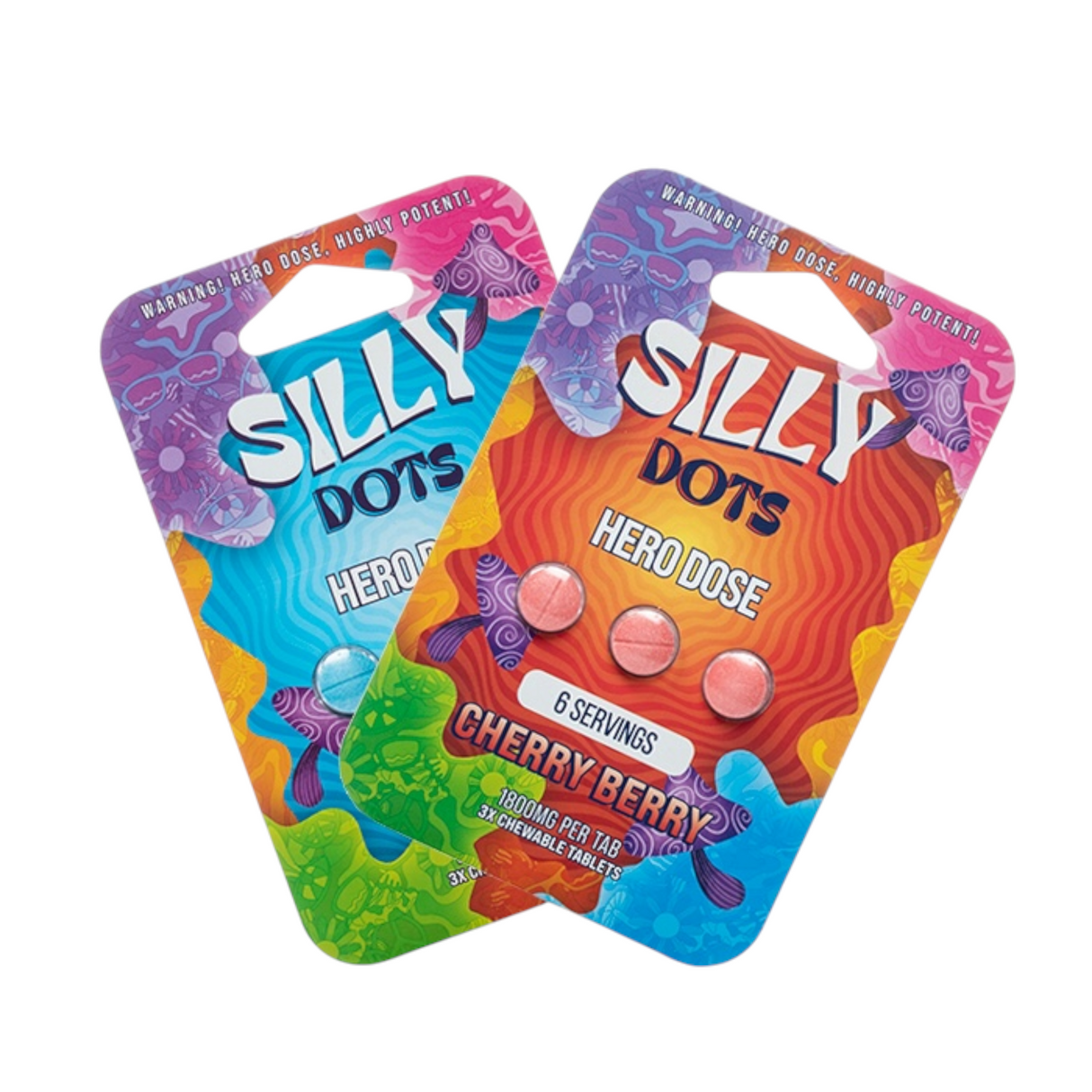 Silly Dots Hero Dose Chewable Tablets - 5,400mg