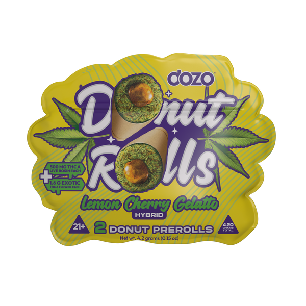 Dozo Donut Rolls THC-A Pre-Rolls - 4.2g
