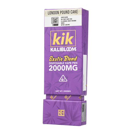 Kaliboom Kik Exotic Blend Delta-8 + THCP + HHCP + HHC Disposable -2G