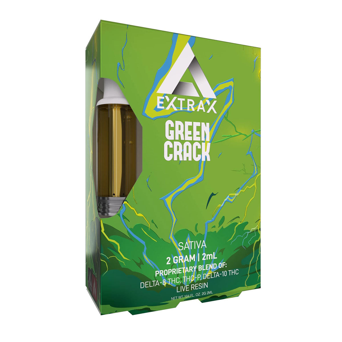 Delta Extrax Live Resin Vape Cartridge - 2G