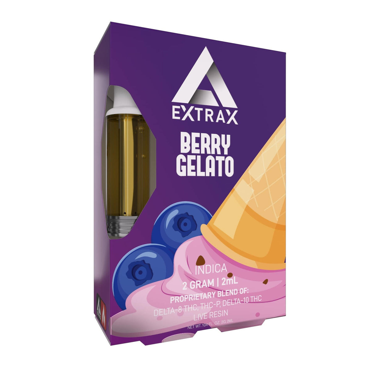 Delta Extrax Live Resin Vape Cartridge - 2G