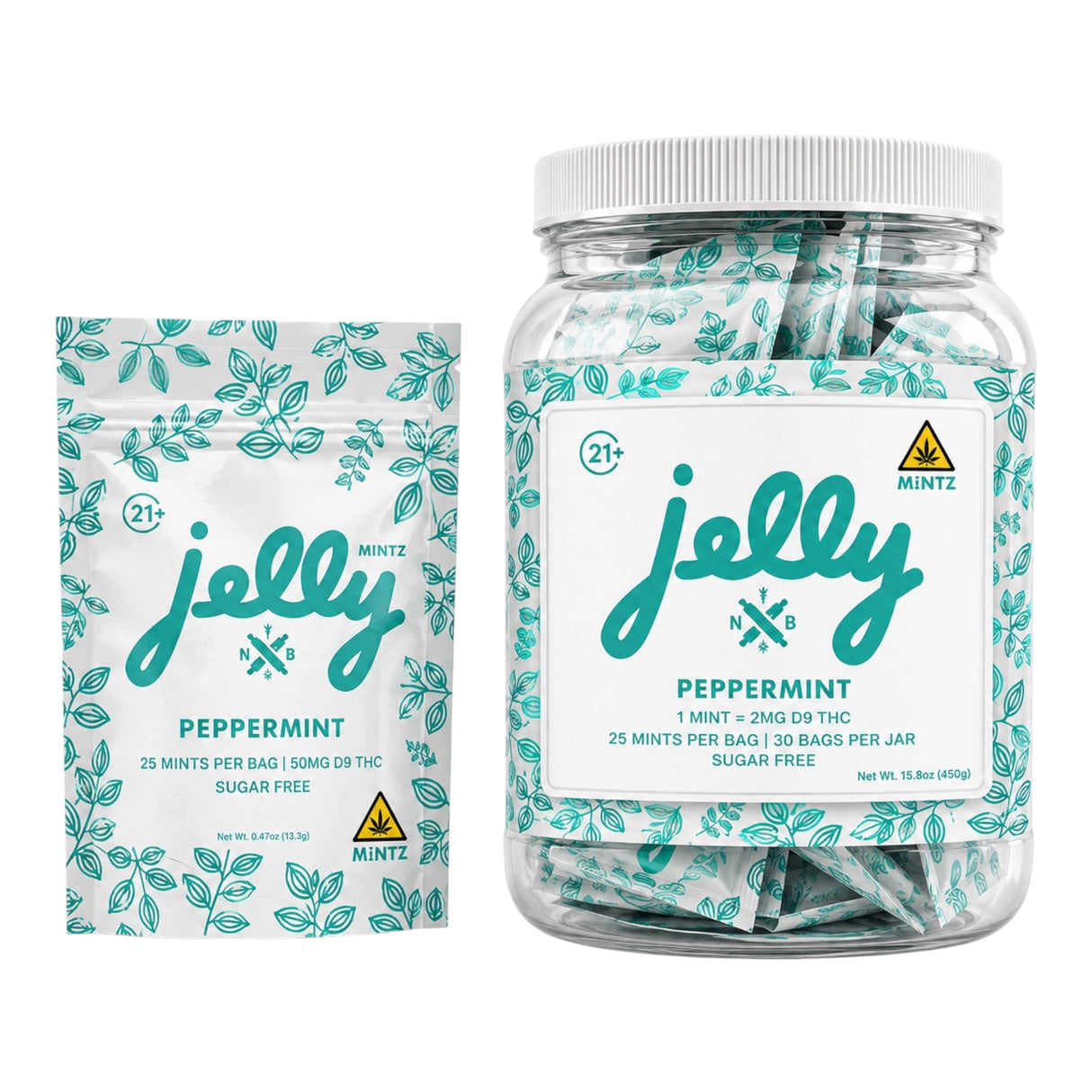 NYB Jelly D9 Mintz - 50mg