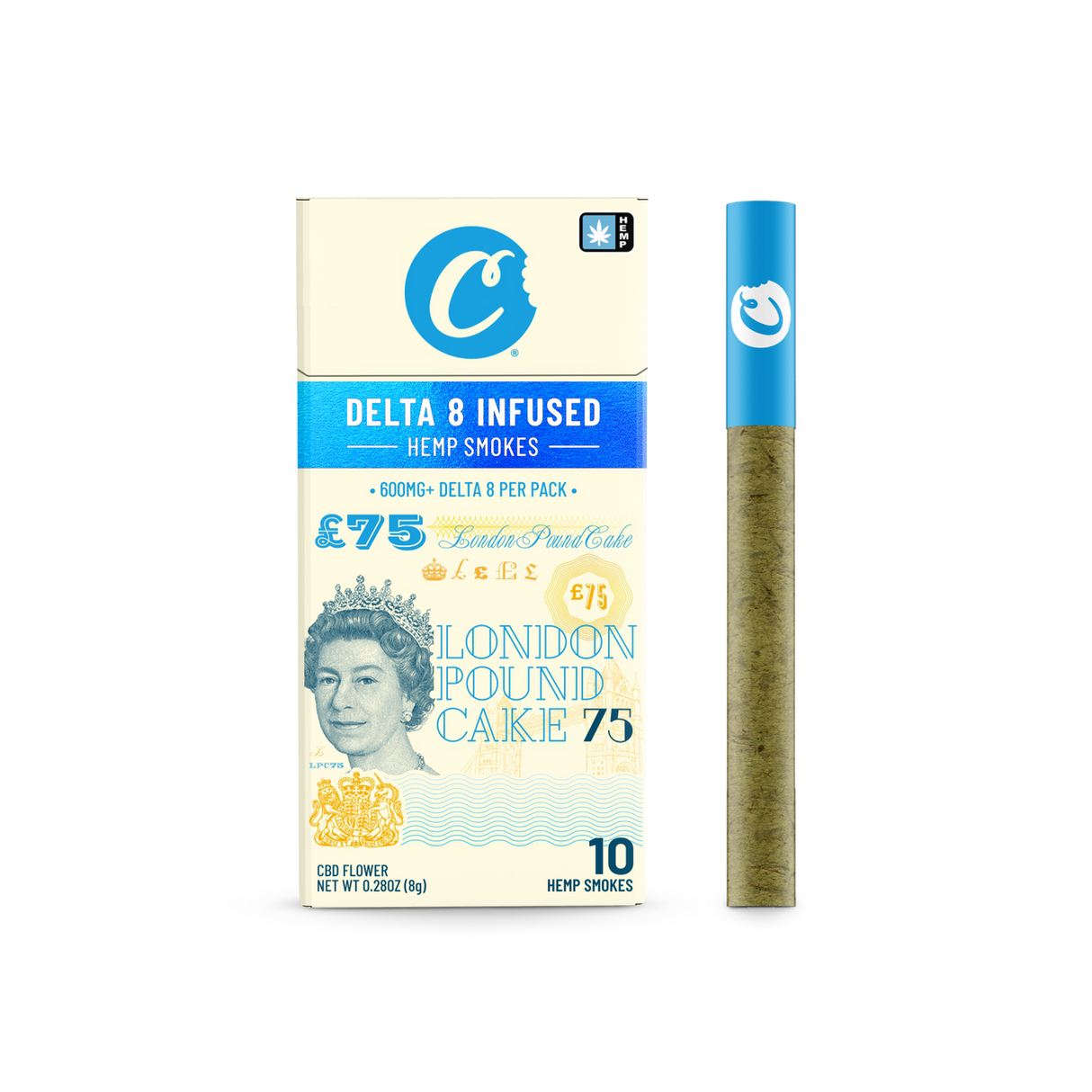 Cookies Delta 8 Hemp Smokes - 600mg