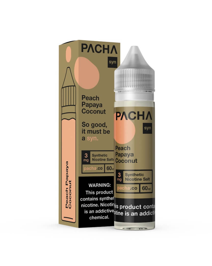 Pacha SYN E-Juice 60ML (6MG/ML) (3MG/ML)(0MG/ML)