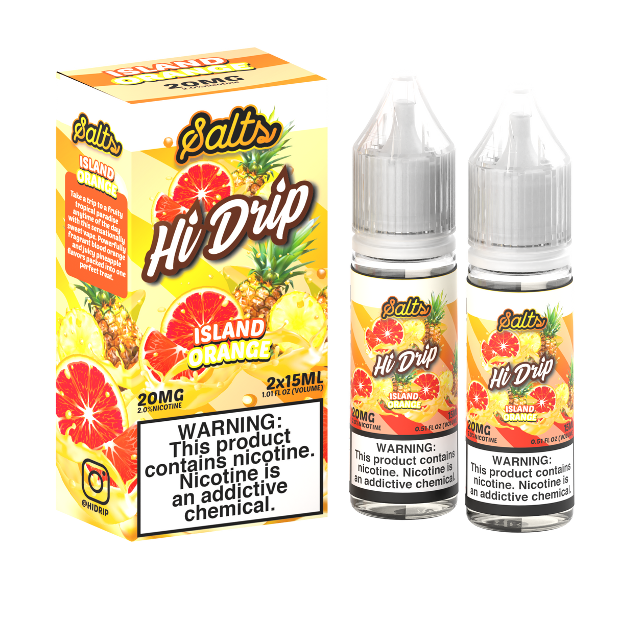 Hi Drip Salt Nicotine E-Juice 30ML (20MG) (50MG)