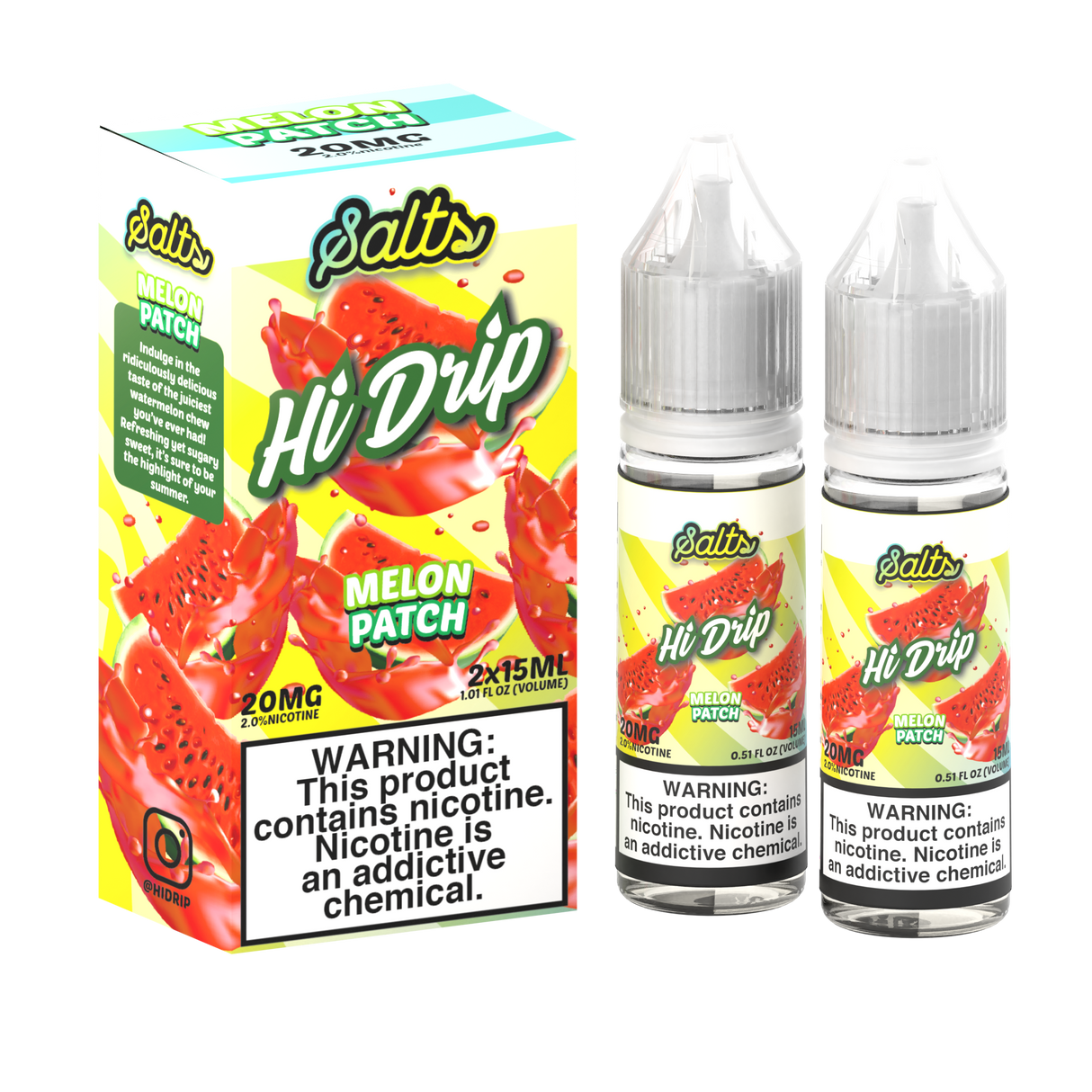 Hi Drip Salt Nicotine E-Juice 30ML (20MG) (50MG)