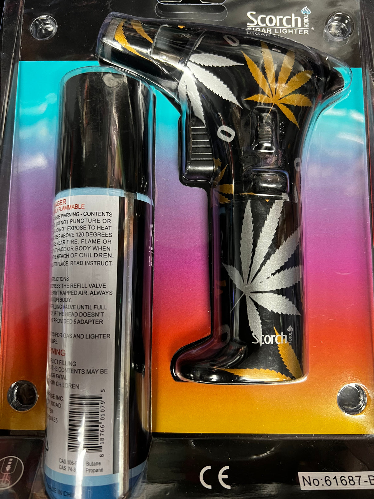 Scorch Torch Cigar Lighter & Butane ￼