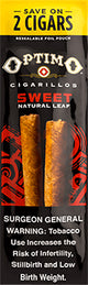 Optimo Natural Leaf Cigarillos