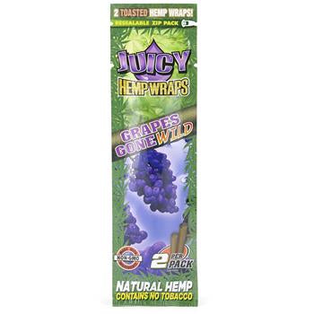 Juicy Natural Hemp Wraps 2 Per Pack