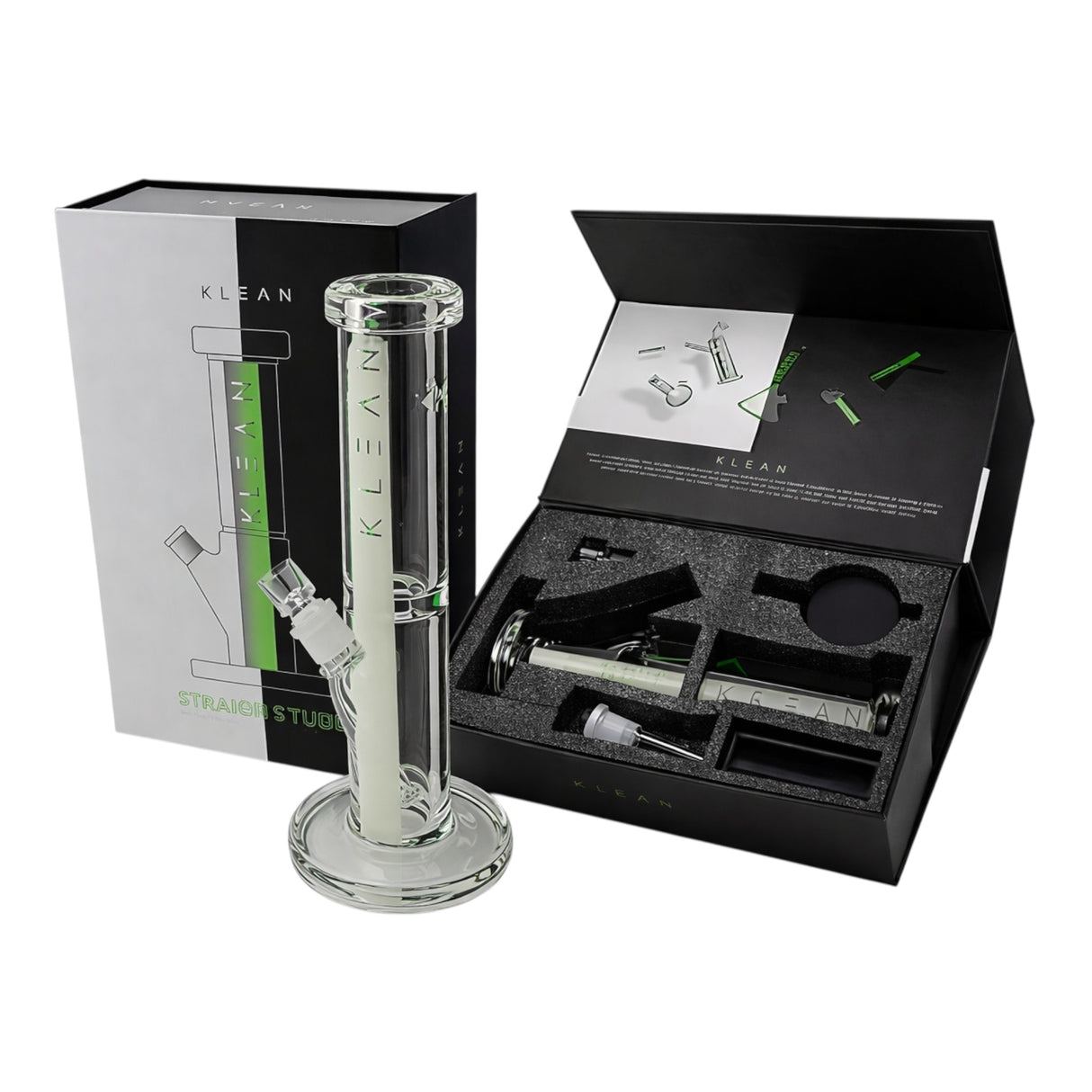 Klean Straight Tube Water Pipe
